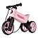 FUNNY WHEELS Odrážedlo Rider SuperSport Pastel-růžová  2v1