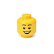 LEGO úložná hlava (mini) - šťastný chlapec