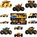 Hot Wheels Monster Trucks Bigfoot 50. výročí Set angličáků & trucků