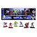 Jada Marvel Avengers figurky 1,65", sada 6 ks