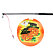 Lampion Halloween kulatý - veselé dýně 25 cm