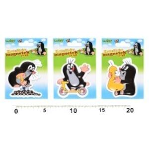 Wiky Magnet 3D Krtek 7,5 cm, 3 druhy