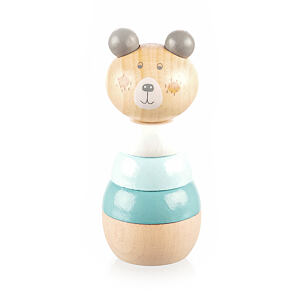 Zopa Dřevěné nasazovací zvířátko Bear