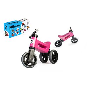 FUNNY WHEELS Odrážedlo Rider Sport 2v1 růžové