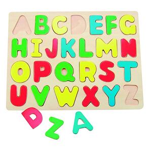 Woody Puzzle na desce - Abeceda
