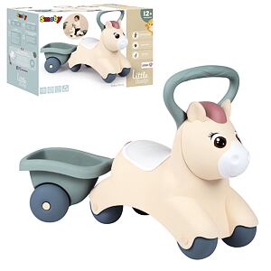 Smoby Little Smoby Odrážedlo Poník s vozíkem