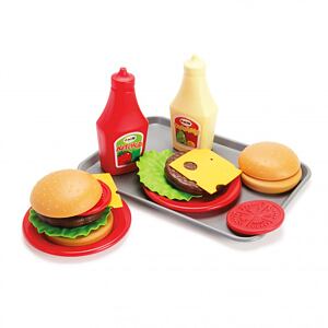 Dantoy Classic sada s tácem Burger 17ks