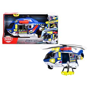 Dickie Záchranářská helikoptéra 39 cm, světlo, zvuk
