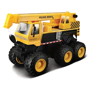 Maisto Builder Zone Quarry monsters užitkové vozy - jeřáb