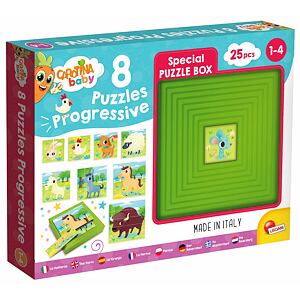 Lisciani Carotina Baby 9 puzzle - Farma