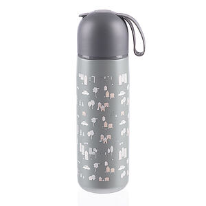 Zopa Termoska na tekutiny se silikonovým držákem 400 ml