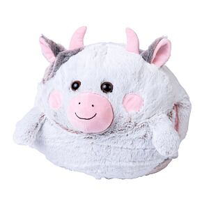 Cozy Noxxiez HW727 Kravička - hřejivý plyšový polštář 3 v 1