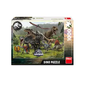 Dino Jurský svět 1000 dílků Puzzle