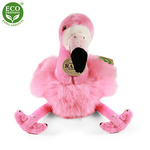 Rappa Plyšový plameňák 20 cm ECO-FRIENDLY