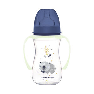 Canpol babies Antikoliková lahev EasyStart SLEEPY KOALA 240ml modrá