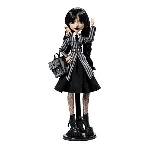 Mattel Monster High X Wednesday Addams ve školní uniformě