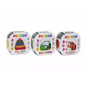 Teddies Pexeso 3ks Abeceda, Zvířátka