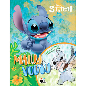 Jiri Models Maluj vodou A4 Lilo & Stitch