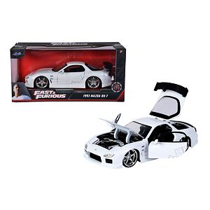Jada Rychle a zběsile auto Mazda RX-7 1:24