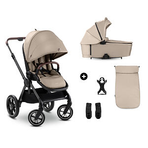 Hauck Kombinovaný kočárek Comfort N Care Air 2v1 mocha