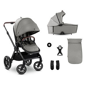 Hauck Kombinovaný kočárek Comfort N Care Air 2v1 dark grey