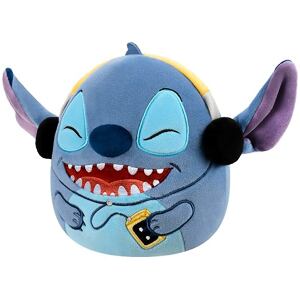SQUISHMALLOWS Disney Stitch se sluchátky, 17 cm