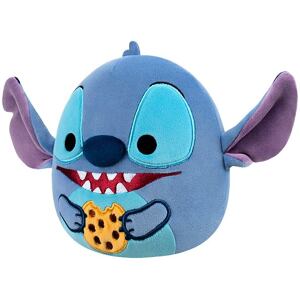 SQUISHMALLOWS Disney Stitch se sušenkou, 17 cm