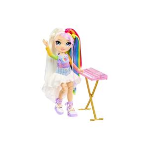 Rainbow High Junior Fashion panenka v rockové kapele - Amaya