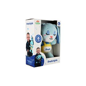 Teddies Zajíček Chrupík usínáček plyš/plast na baterie zvuk/světlo
