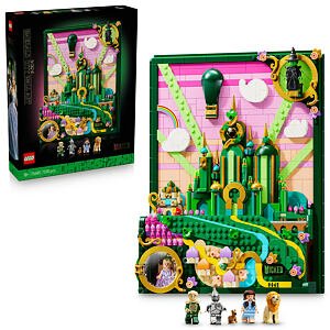 LEGO® Wicked 75685 Nástěnné umění: Emerald City