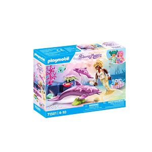Playmobil Mořská panna s delfíny