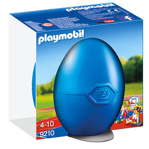 Playmobil Velikonoční vejce: Basketbalový duel