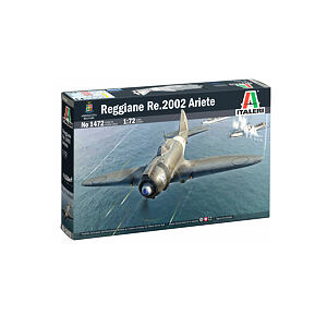 Italeri Model Kit letadlo 1472 - Reggiane Re.2002 Ariete (1:72)