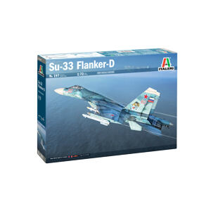 Italeri Model Kit letadlo 0197 - SUKHOI SU-27 D "SEA FLANKER" (1:72)