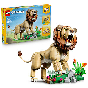 LEGO® Creator 3v1 31386 Divoká zvířata: Majestátní lev