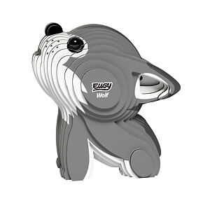 EUGY Vlk 3D kartonová skládačka