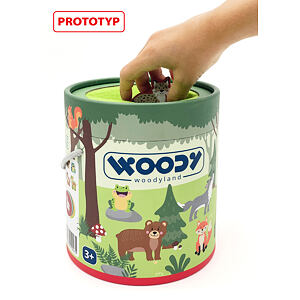 Woody Tajemný kyblík - Lesní zvířata