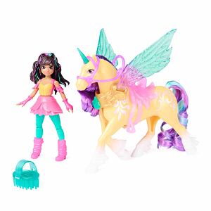 Spin Master Unicorn Academy Kouzelná křídla Leaf & Ava 11cm