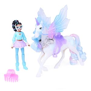 Spin Master Unicorn Academy Kouzelná křídla Glacier & Layla 11cm