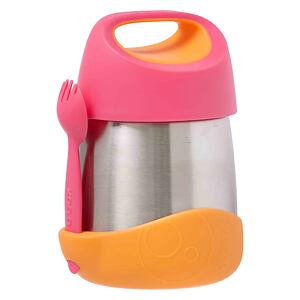 b.box Termoska na jídlo 335 ml - růžová/oranžová