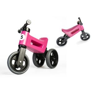FUNNY WHEELS Odrážedlo Rider Sport 2v1, růžové