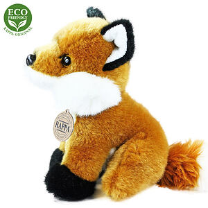 Rappa Plyšová liška sedící 18 cm ECO-FRIENDLY