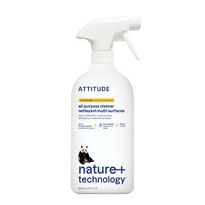 ATTITUDE Univerzální čistič Nature+ s vůní citronové kůry s rozprašovačem 800 ml