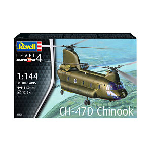 Revell Plastic ModelKit Vrtulník 03825 - CH-47D Chinook (1:144)