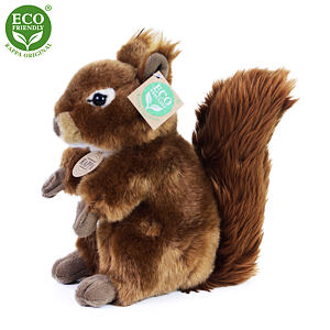 Rappa Plyšová veverka 21 cm ECO-FRIENDLY