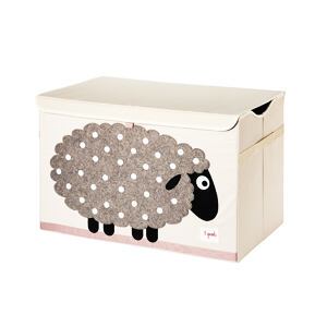 3 SPROUTS Truhla na hračky Sheep Beige