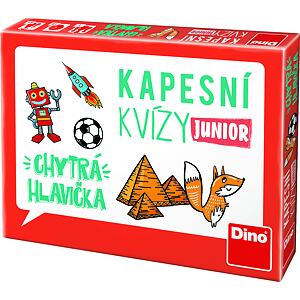 KAPESNÍ KVÍZY JUNIOR - CHYTRÁ HLAVIČKA Cestovní hra