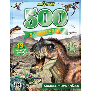 Jiri Models Samolepková knížka 500/ Dinosauři