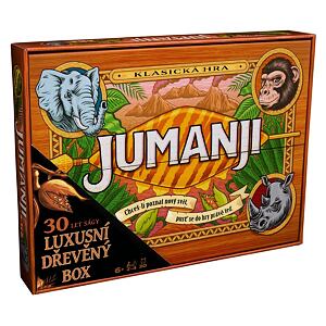 Spin Master JUMANJI společenská hra, dřevěná edice CZ
