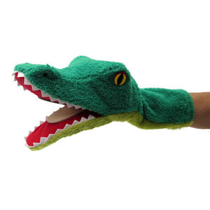Moravská ústředna maňásek klapací krokodýl 38 cm